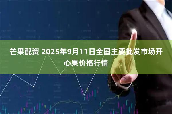 芒果配资 2025年9月11日全国主要批发市场开心果价格行情