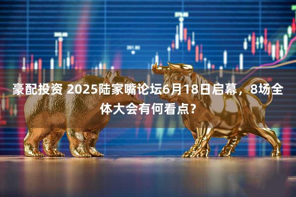 豪配投资 2025陆家嘴论坛6月18日启幕，8场全体大会有何看点？