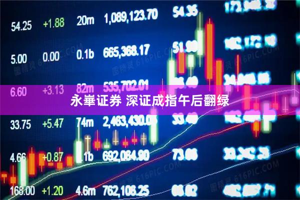 永崋证券 深证成指午后翻绿